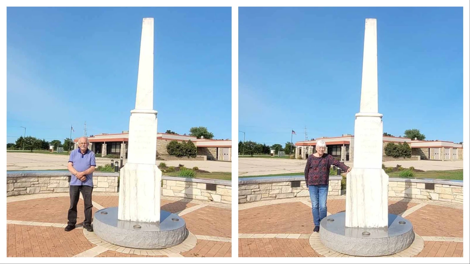 The stylized Eiffel Tower in Paris, Wisconsin, is a monument to local veterans who gave their lives in various wars.