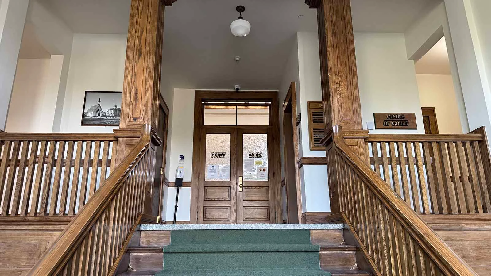 The 114-year-old Park County Courthouse in Cody doesn't seem to have any vengeful spirits, unless you count the ghost who makes toast on the second floor.