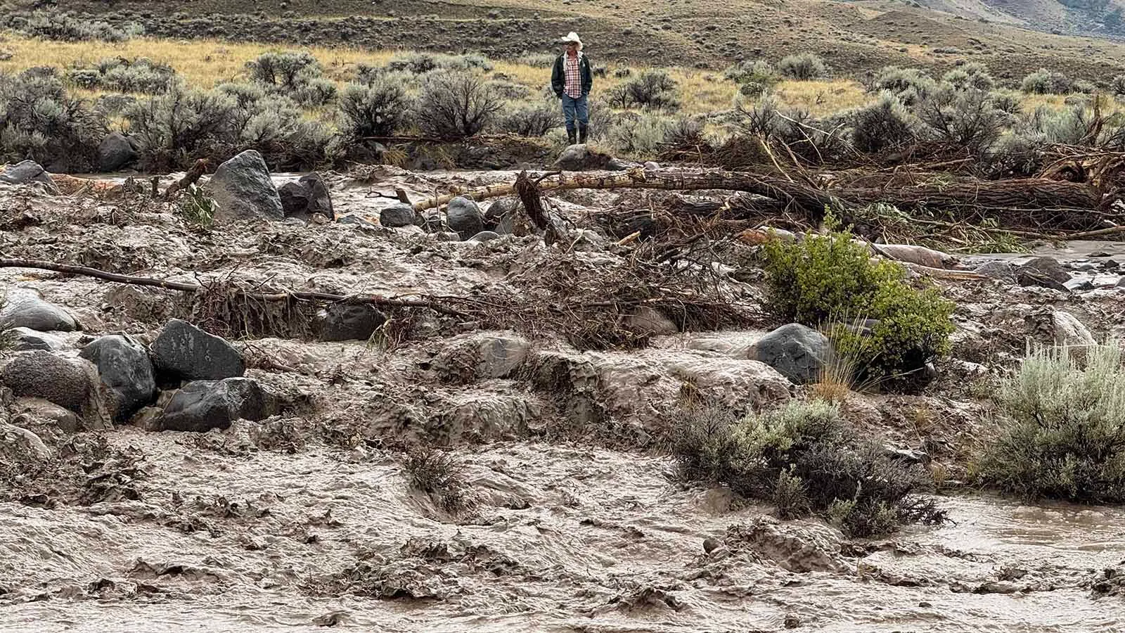 Flash Flood Damages Bridge, Cuts Off Only Access For Park County ...