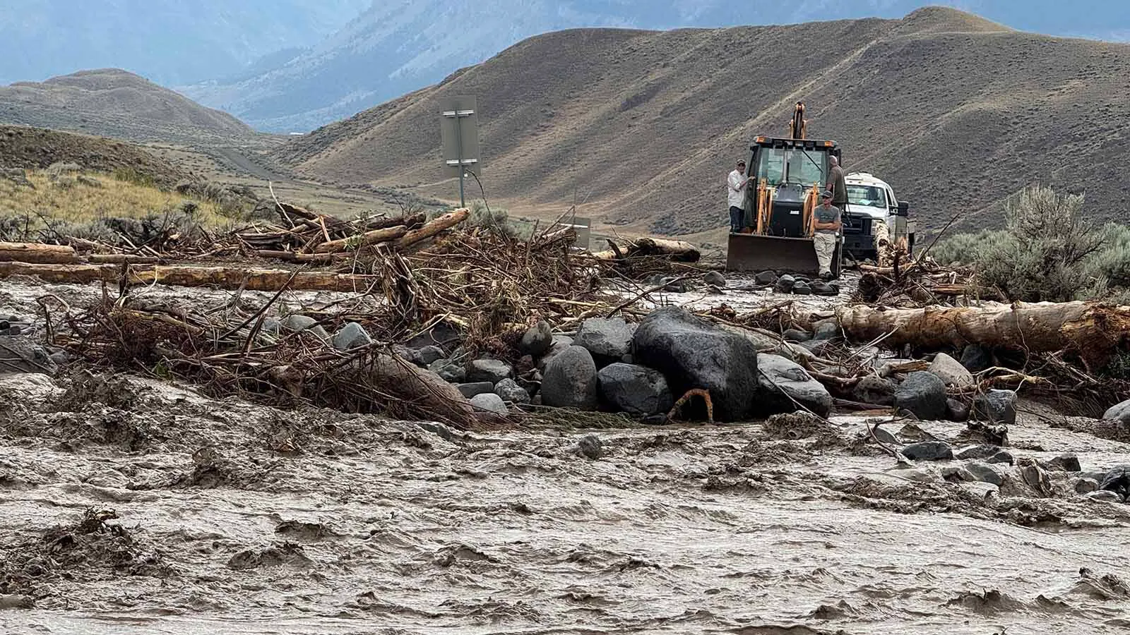 Flash Flood Damages Bridge, Cuts Off Only Access For Park County ...
