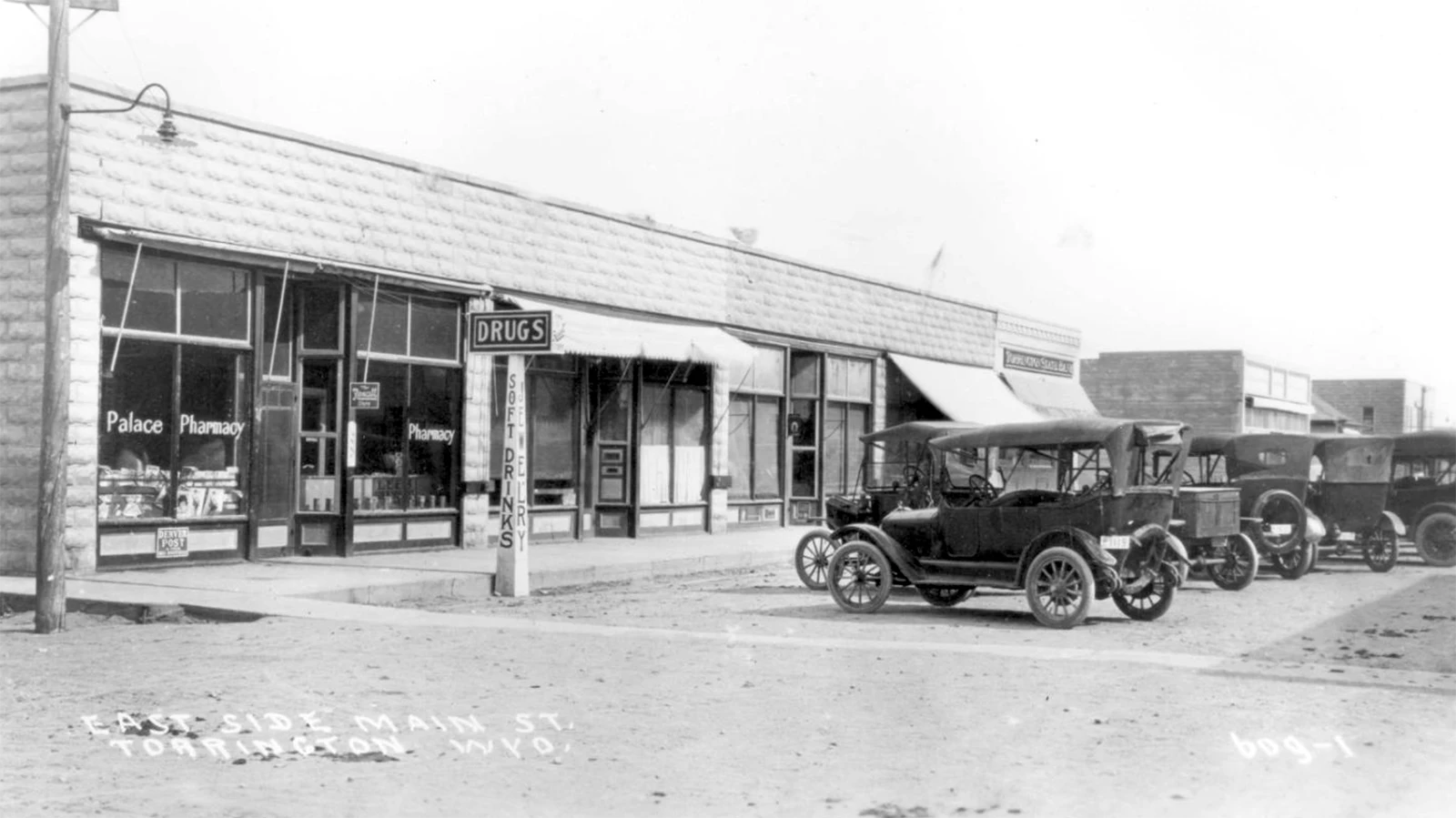 Downtown Torrington as it looked in the 1920s when Baptiste John Minort served as a pastor in town and became involved in scandals.