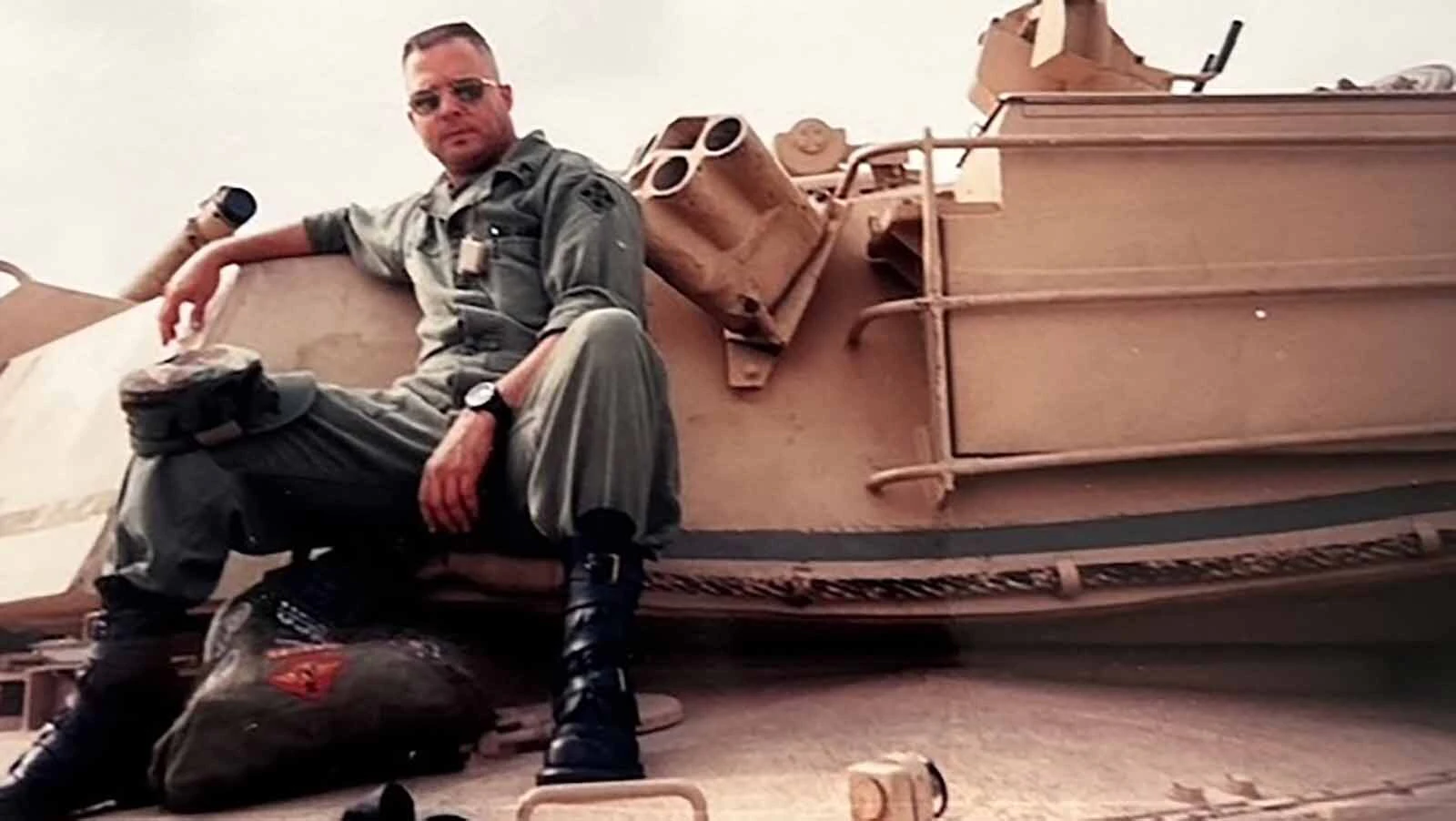 Tom Day during his 23-year military career.