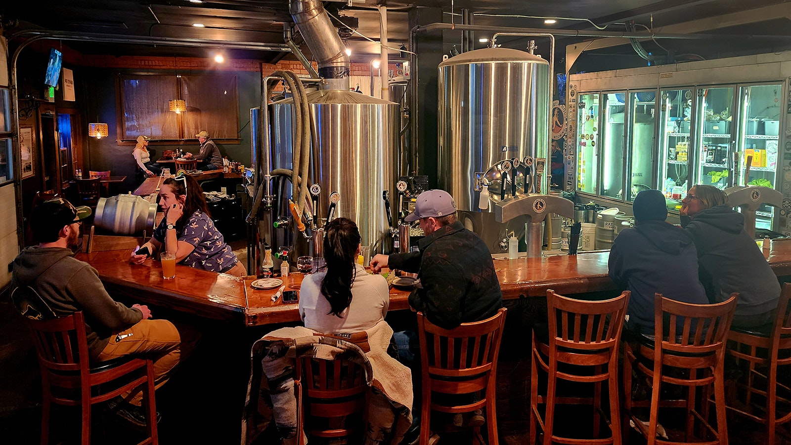 The relaxed neighborhood feel at Pat's Brew House brings in many regular customers.