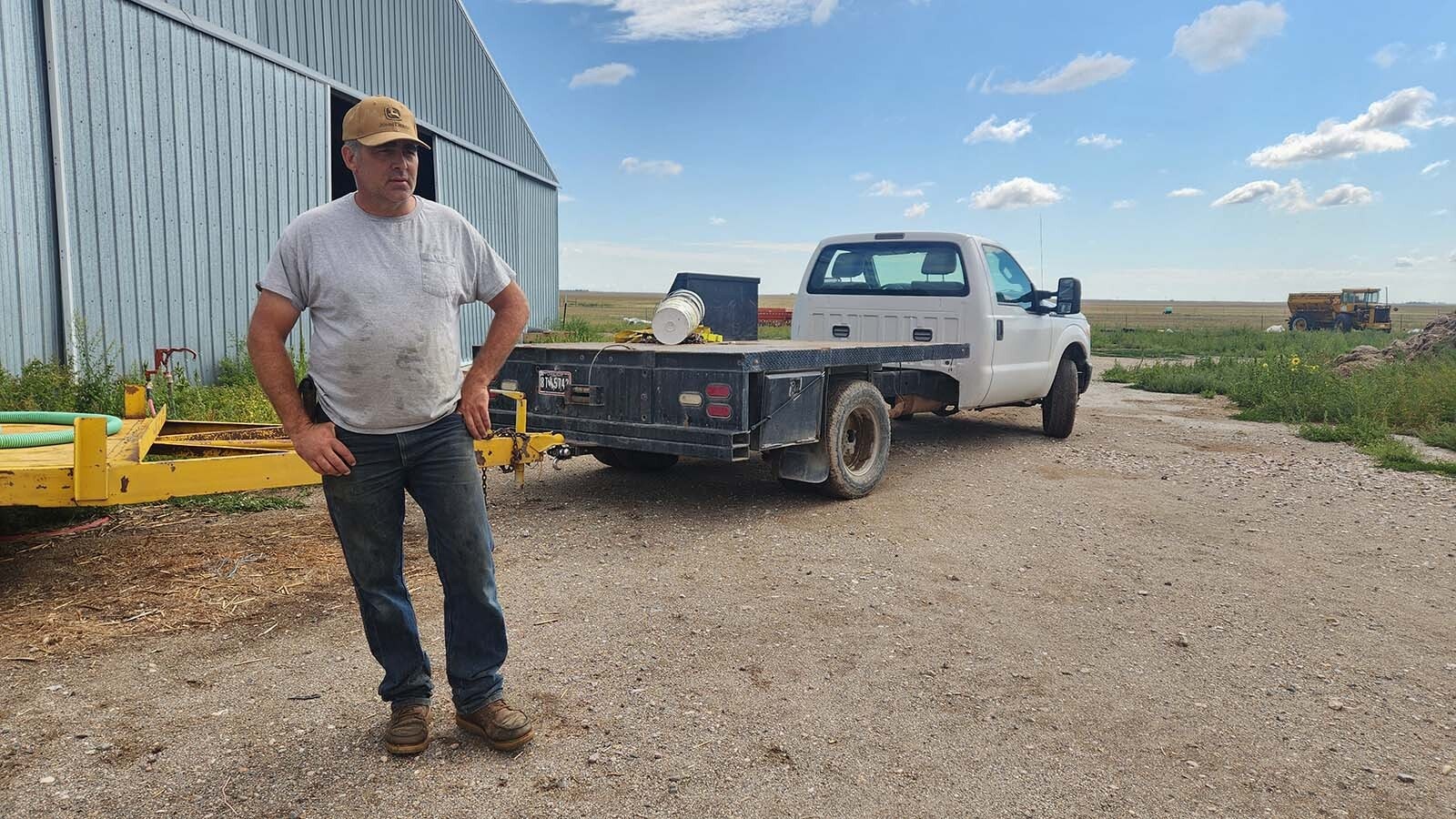 Paul Norfleet is one of dozens of Wyoming landowners partnering with NextEra Energy on a new wind and solar project near Chugwater. He says the turbines and panels don’t destroy the landscape any more than cell towers, oil rigs and transmission lines.