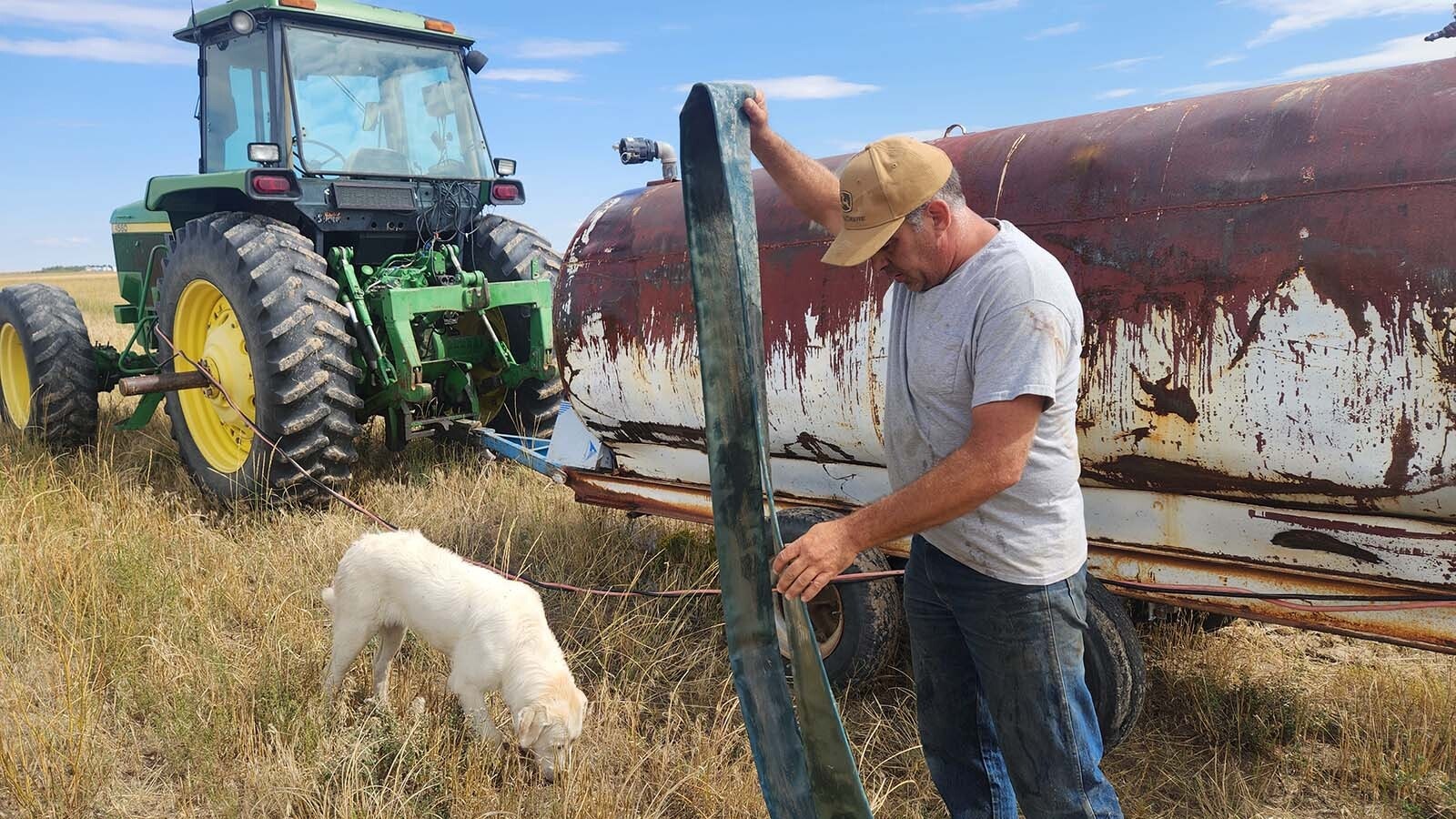 Paul Norfleet is one of dozens of Wyoming landowners partnering with NextEra Energy on a new wind and solar project near Chugwater. He says the turbines and panels don’t destroy the landscape any more than cell towers, oil rigs and transmission lines.