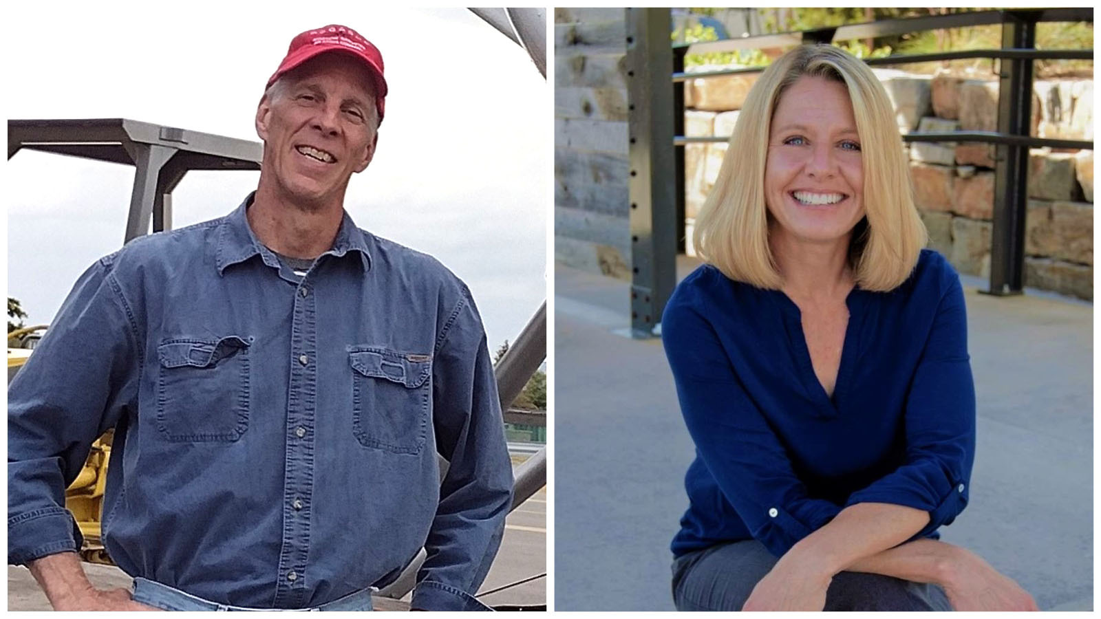 A pair of Casper Republicans — Pete Fox, left, and Elissa Campbell — have announced they're running for the state House seat held by longtime Rep. Jerry Obermuller, who isn't running for re-election.