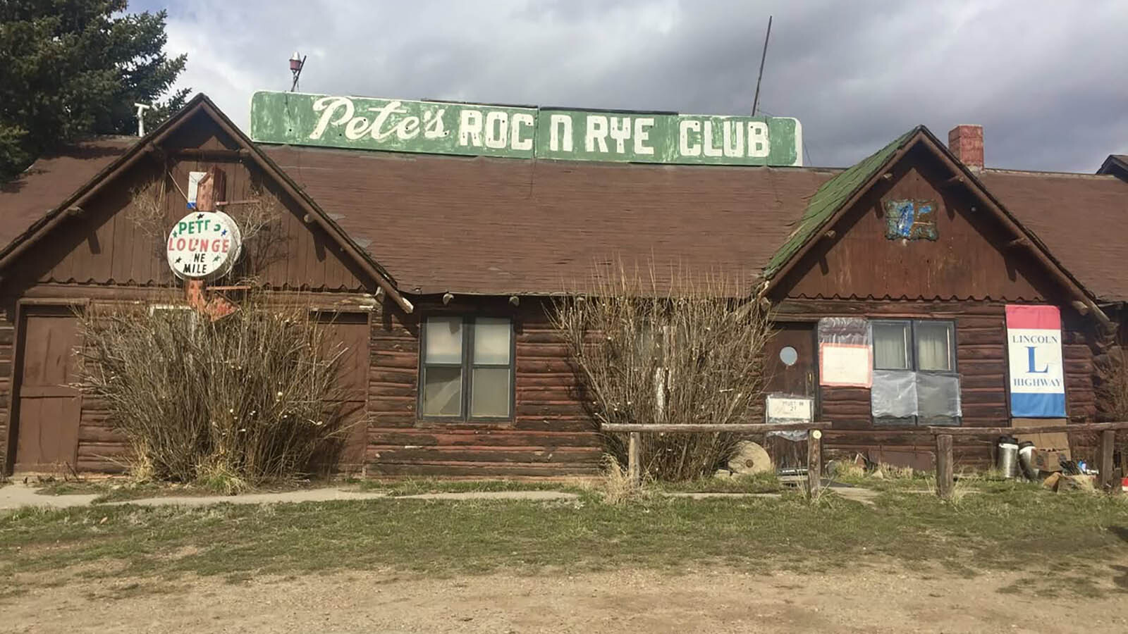 Pete’s Roc N Rye used to a popular stop near Evanston on the old Lincoln Highway. Now it’s abandoned and slowly fading, more of a “wonder what that was” for passing motorists. But longtime locals still have fond memories of the place.