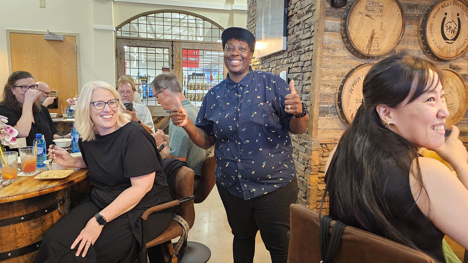 Chef Torrece Gregoire, more often referred to as just Chef T, came to Wyoming to  share Appalachian cooking at Chef Petrina Peart's last "Yes, Chef!" watch party.