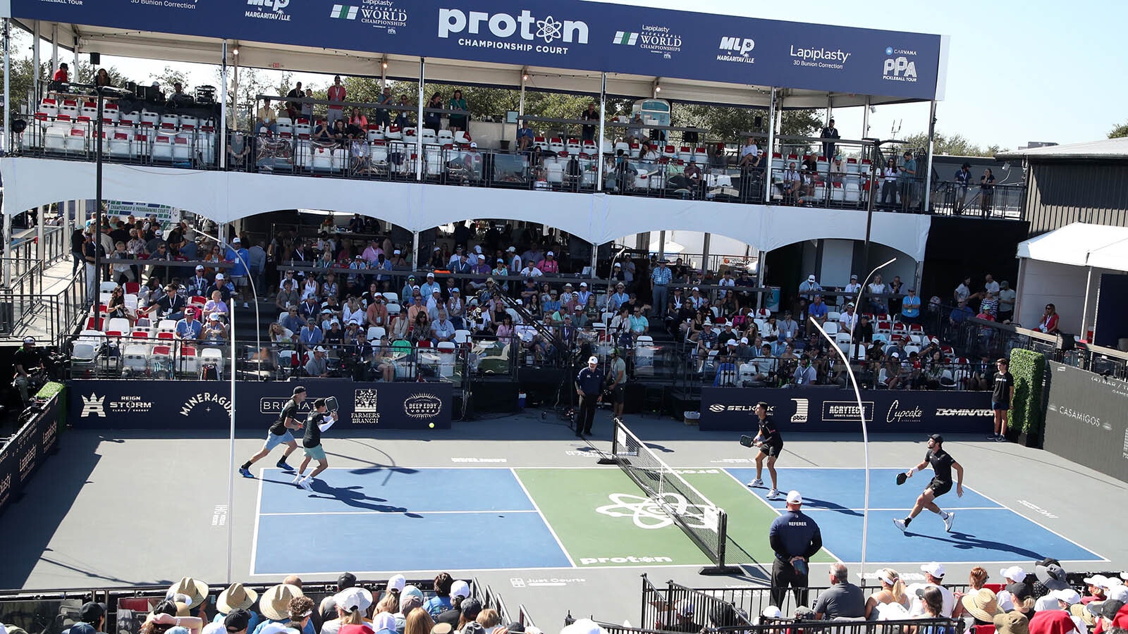 The sport of pickleball has exploded to the point of spawning competitive leagues and professionals. This 2024 Pro Pickleball Association World Championships were plyed in November in Texas.