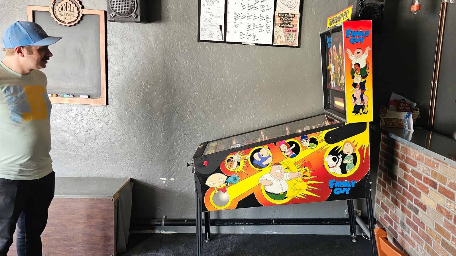 What started with refurbishing a trashed Family Guy pinball machine has snowballed into a new pinball arcade in Laramie — aptly named Arcade Laradise. Aaron King, pictured, and Michael Armagost are the brains behind the operation, which hopes to be open in downtown Laramie — 220 S. 2nd Street —  in time for the Christmas parade and festivities Dec. 12.