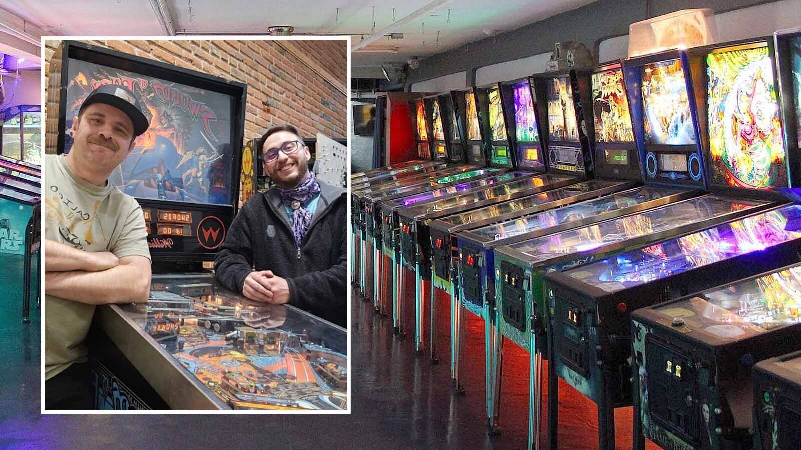 The goal for Aaron King and Michael Armagost who created Arcade Laradise is to offer a social and competitive pinball space on par with Pinball Jones in Fort Collins.