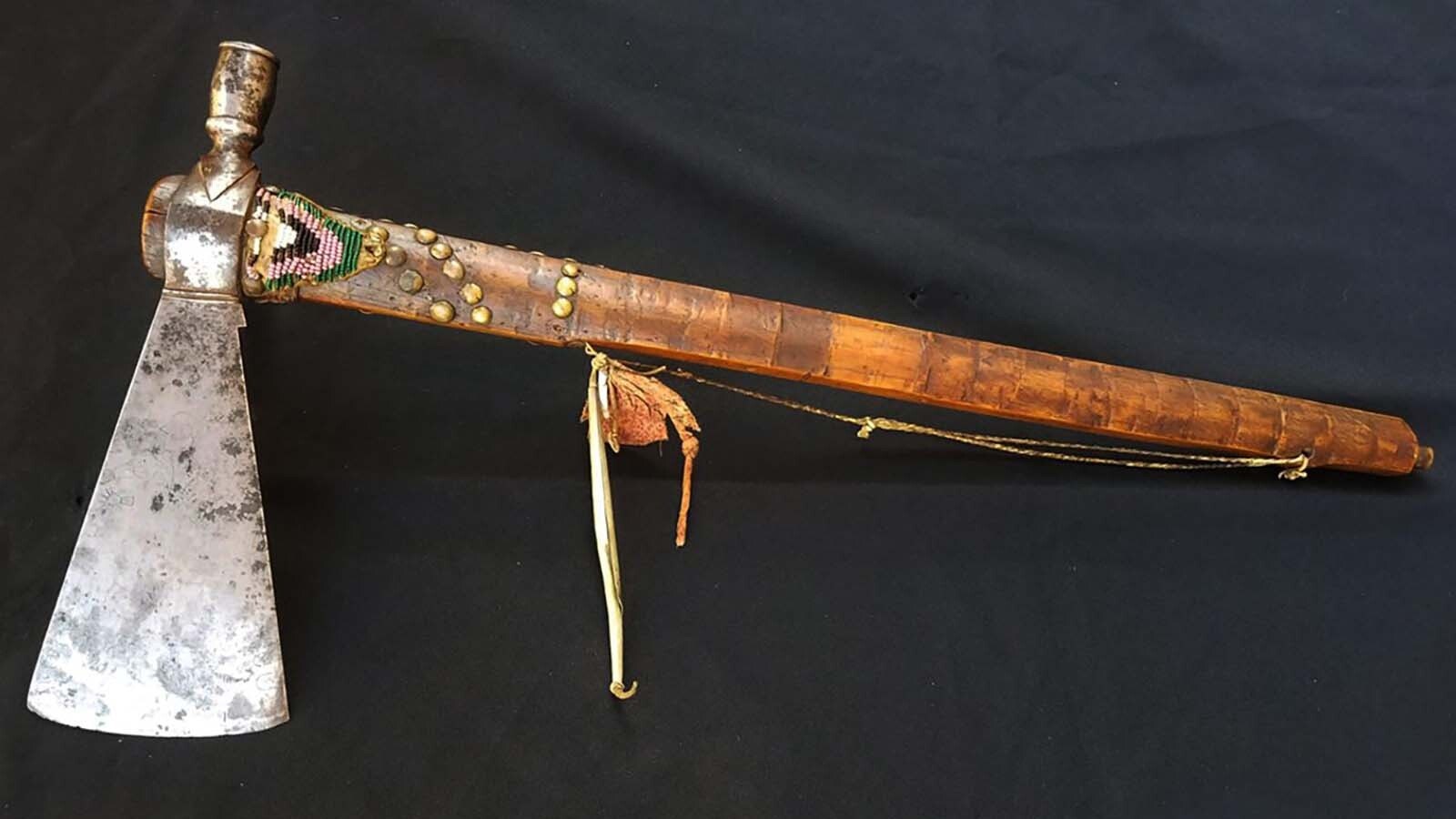 The pipe-tomahawk that was purchased by Bob Coronato and a friend in 2019, now is in the hands of a private collector.