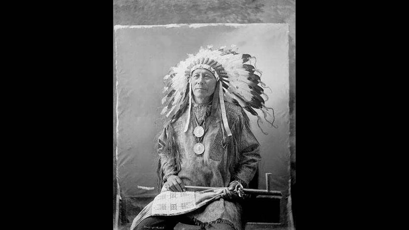 Stranger Horse was part of the huge band of warriors who gathered near the Platte Bridge Station and fought Lt. Caspar Collins.