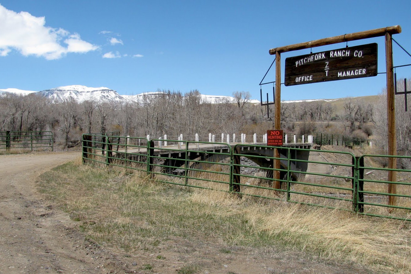 The Pitchfork Ranch has been around in Wyoming since 1878. Now a Texas ranch with the Pitchfork name founded in 1883 is suing for it.