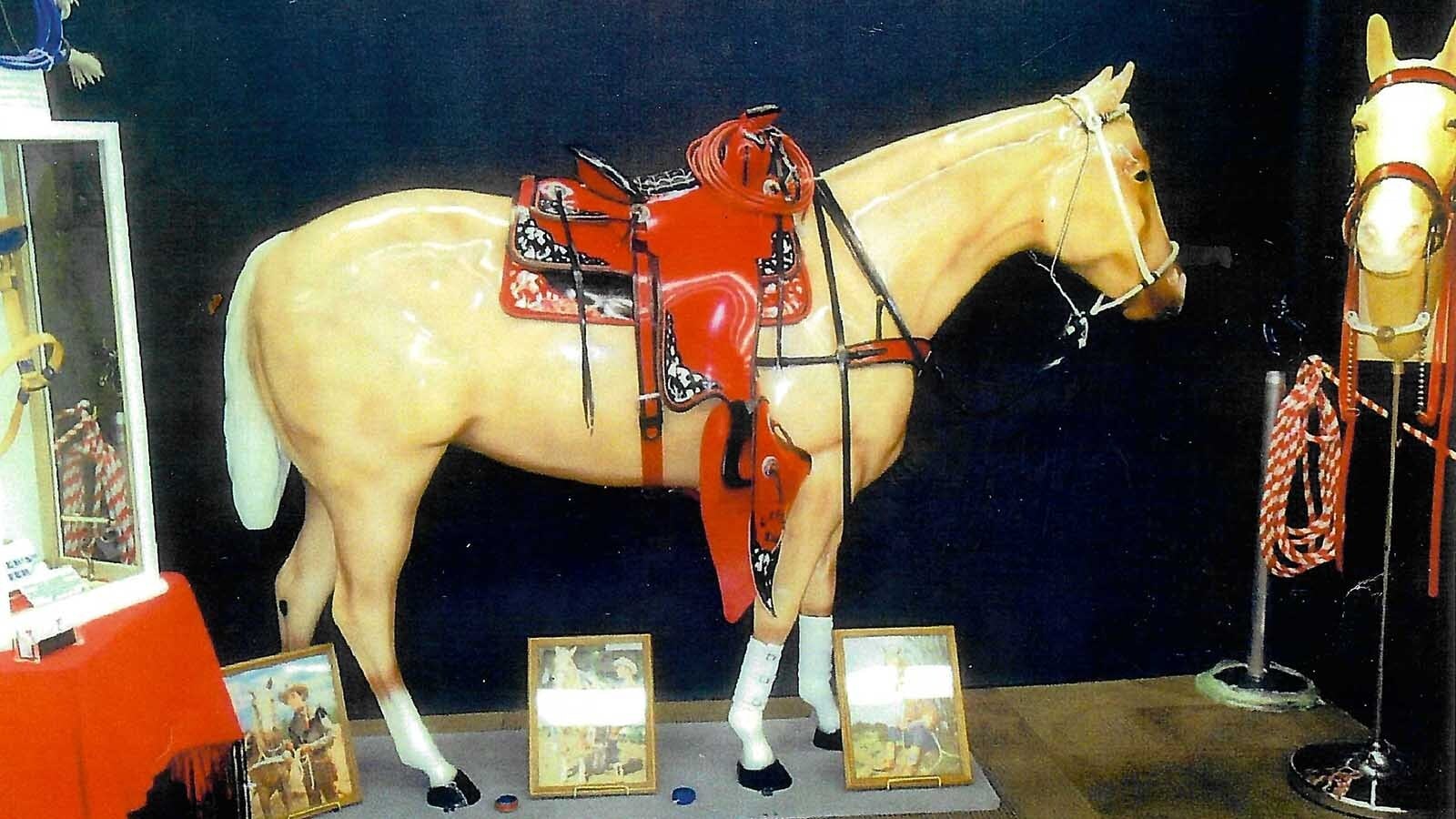 Tom Harrower of Cheyenne began collecting the plastic saddles and accessories of the All-Western Plastic Company in 1982. He put together a traveling display and seeks to preserve the stories of the plastic cowboy collectibles. The saddles were all made in Lusk, Wyoming, and Harrower said they are an important part of our state’s history.