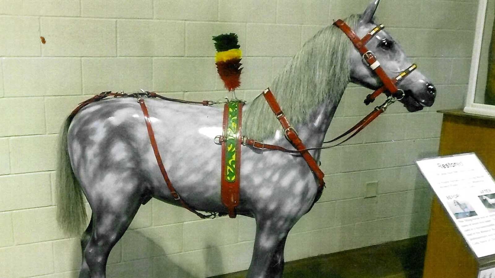 Tom Harrower of Cheyenne began collecting the plastic saddles and accessories of the All-Western Plastic Company in 1982. He put together a traveling display and seeks to preserve the stories of the plastic cowboy collectibles. The saddles were all made in Lusk, Wyoming, and Harrower said they are an important part of our state’s history.