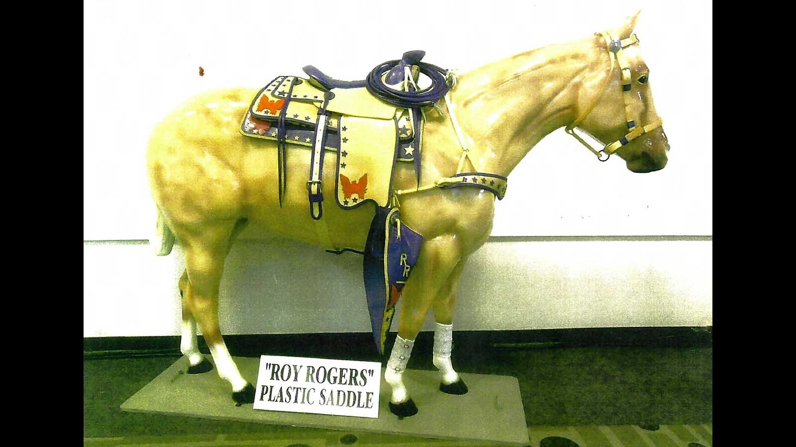 Tom Harrower of Cheyenne began collecting the plastic saddles and accessories of the All-Western Plastic Company in 1982. He put together a traveling display and seeks to preserve the stories of the plastic cowboy collectibles. The saddles were all made in Lusk, Wyoming, and Harrower said they are an important part of our state’s history.