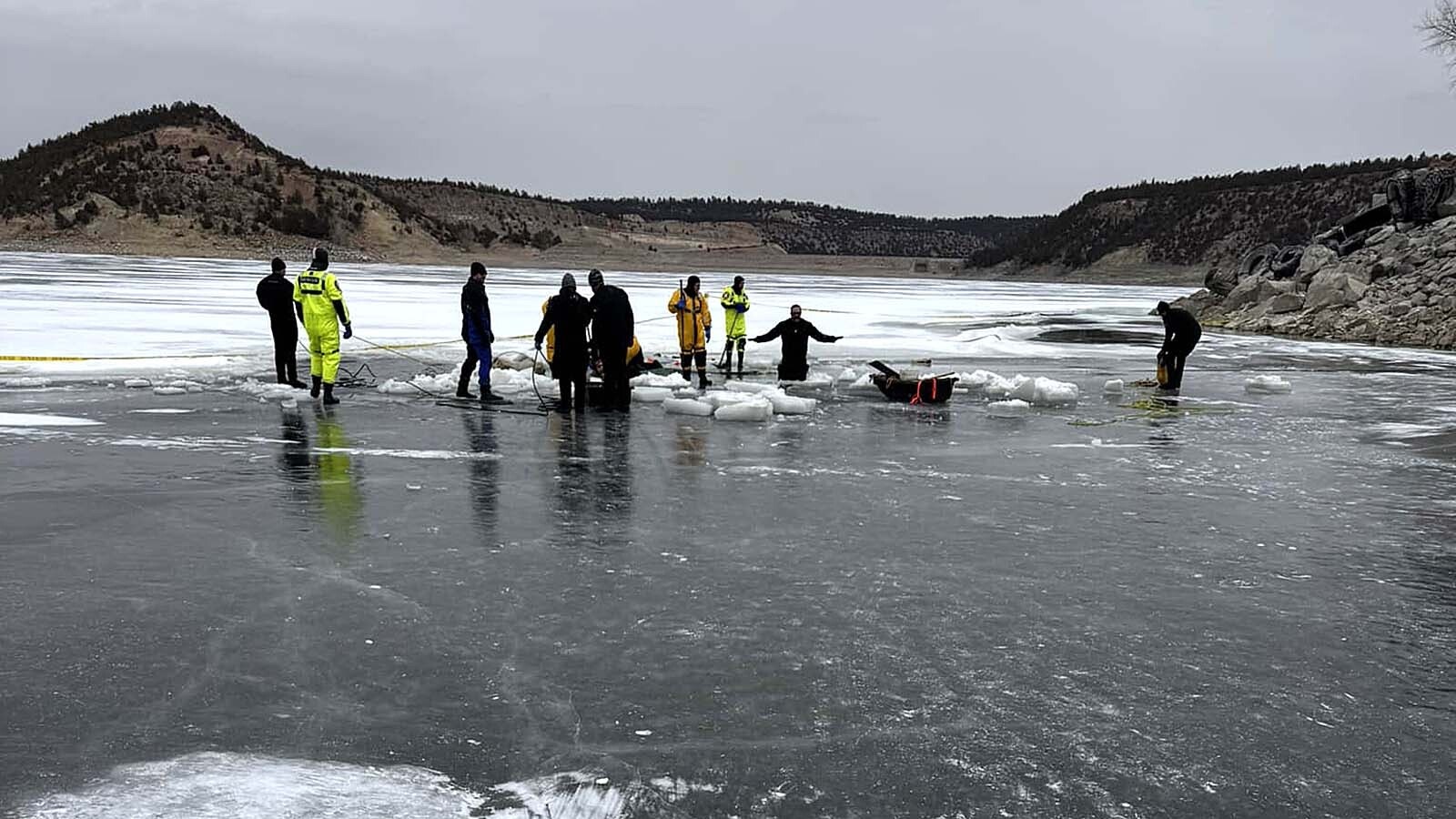 In many of Wyoming's rural county's, sheriff's offices also organize search and rescue operations.