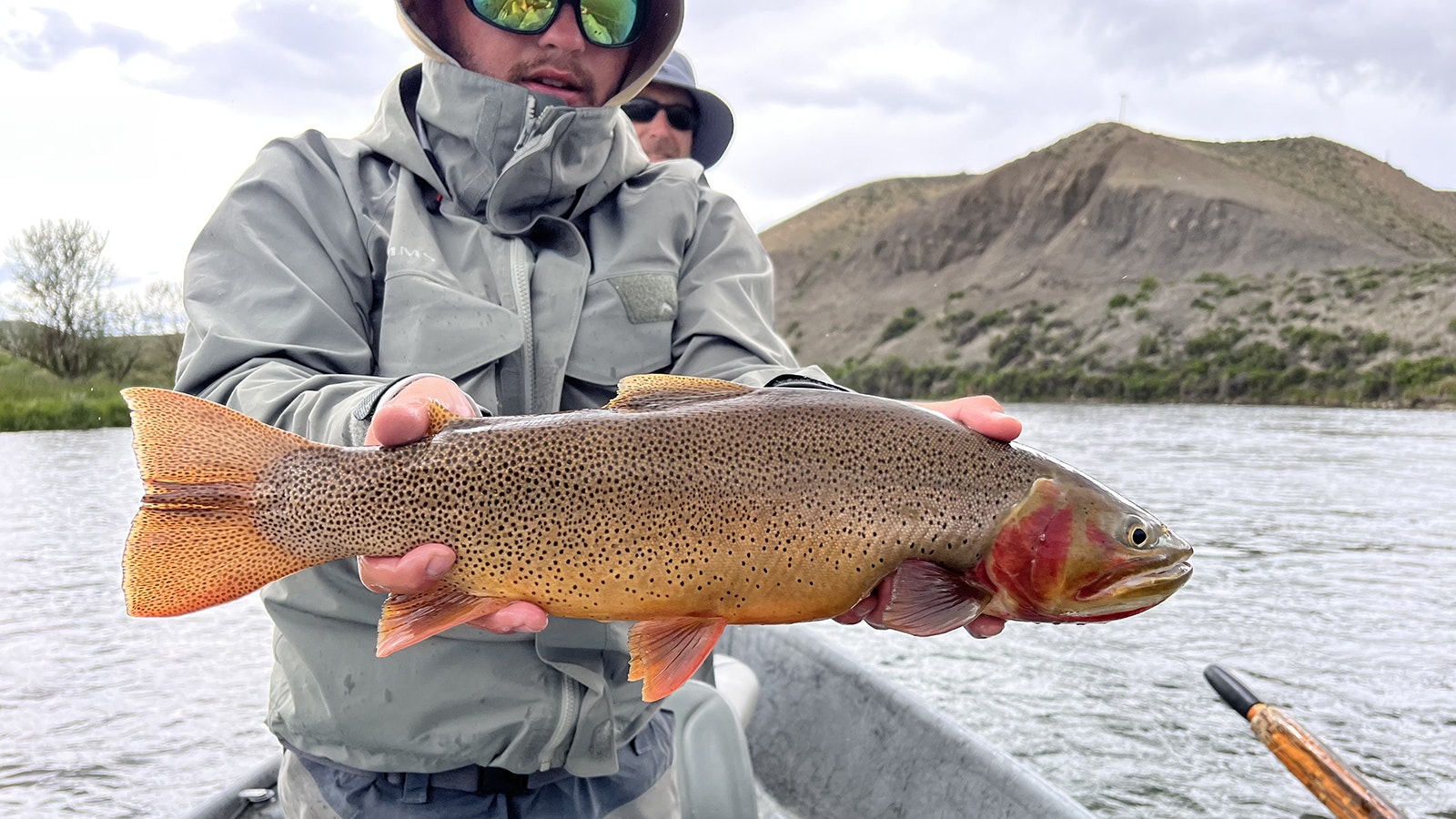 Fishing along the North Platte River in central Wyoming has already been good this spring.