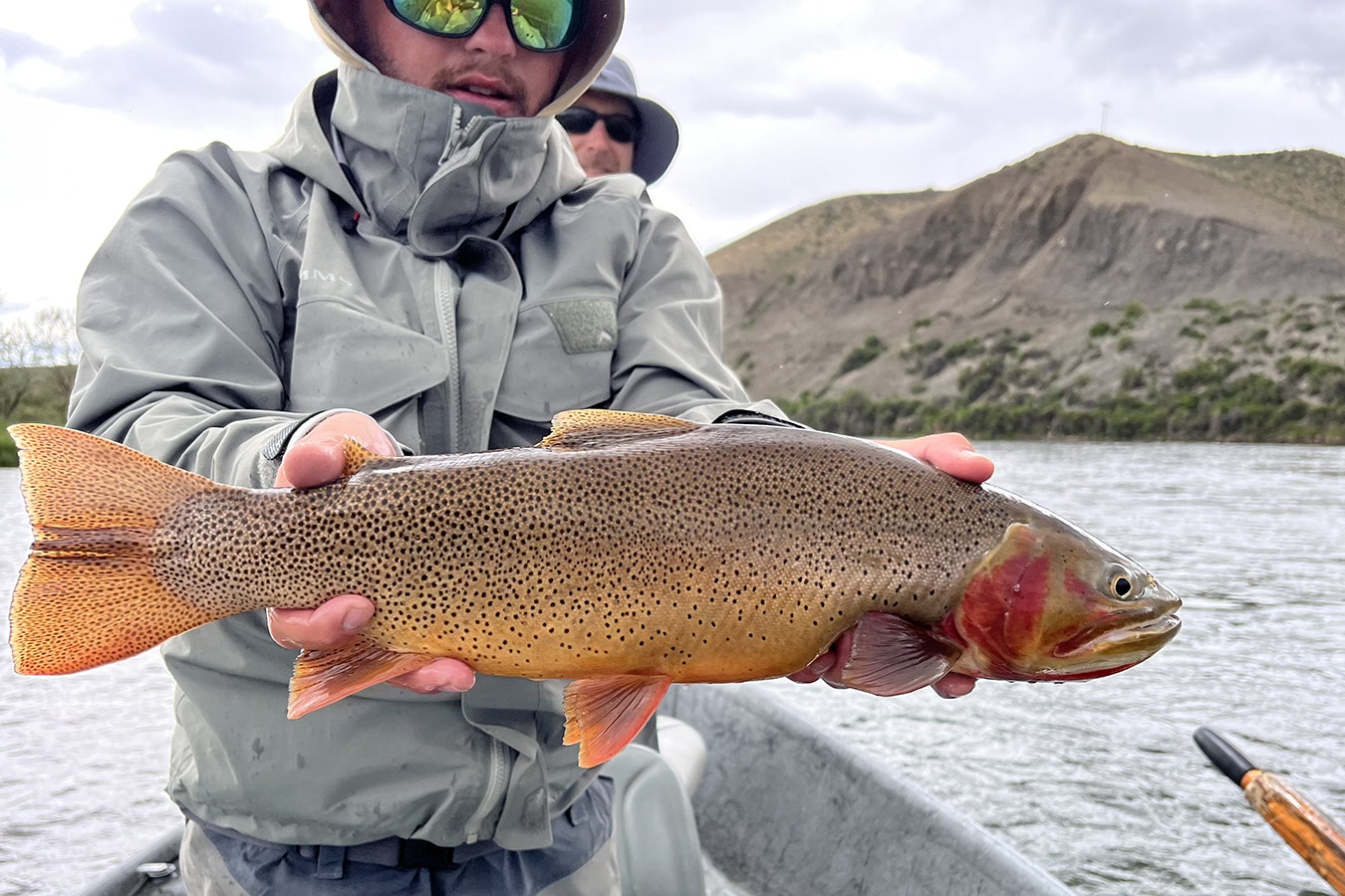 Fishing along the North Platte River in central Wyoming has already been good this spring.