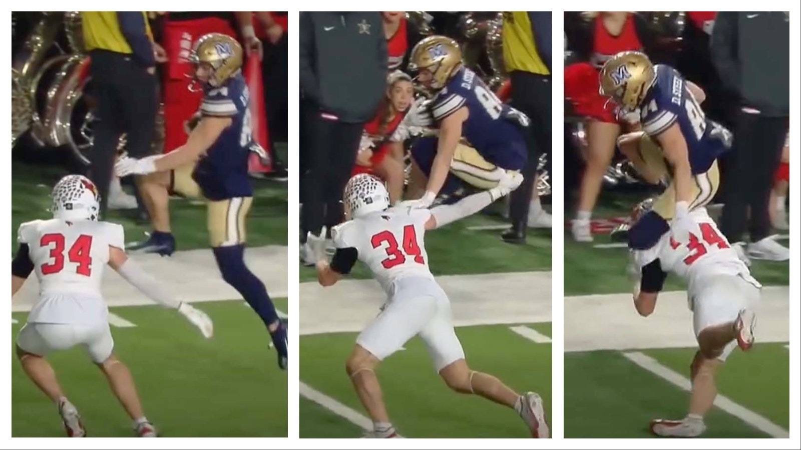 Former Sheridan football star Dane Steel's leaping touchdown was the highlight of the night in Montana State University winning its first national title in 41 years Monday night. The spectacular play earned the No. 1 spot on SportsCenter's Top 10.