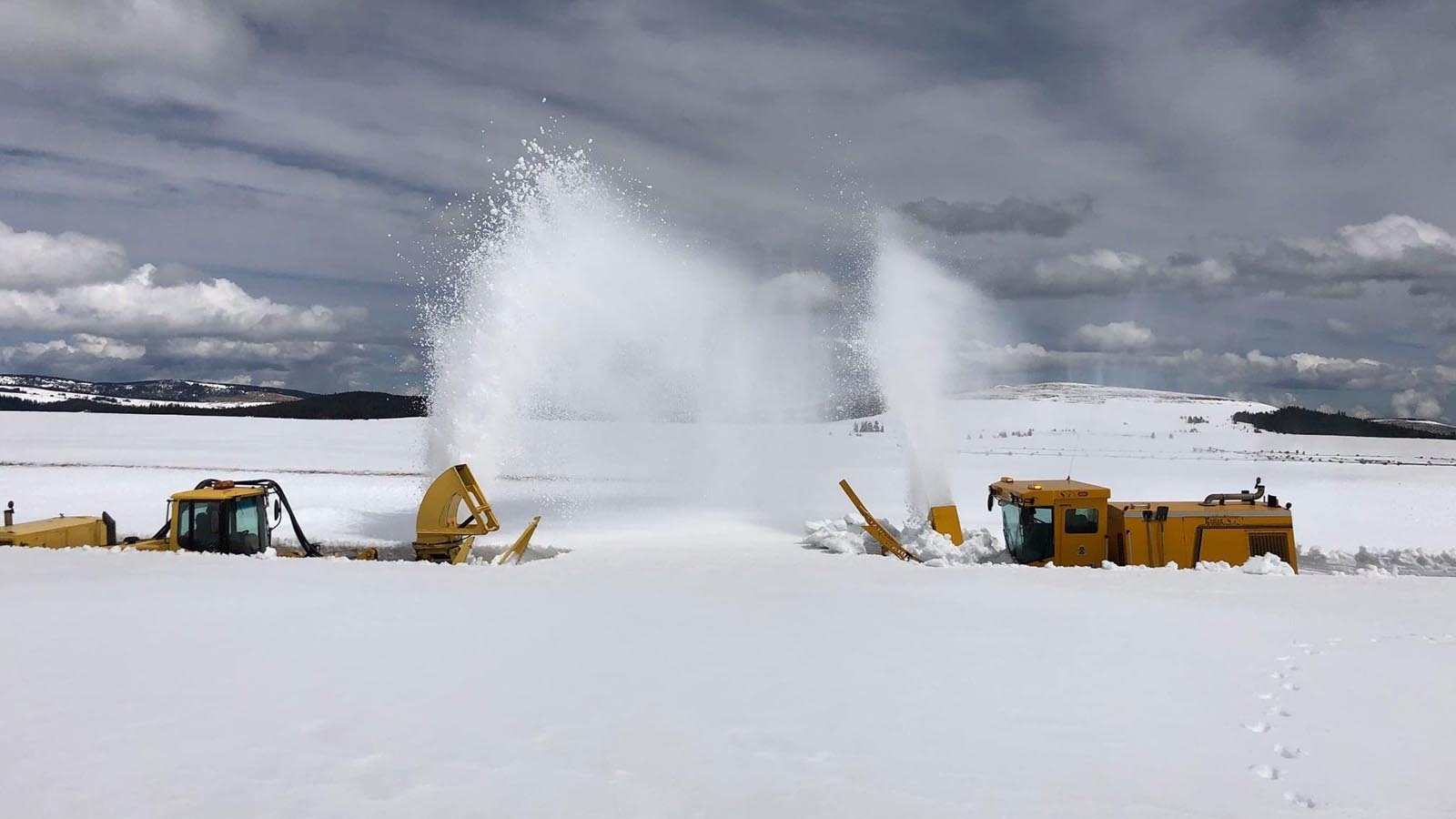 A winter storm is expected to dump 1-2 feet of snow — or more — on Wyoming's western mountains this weekend. That could make travel "difficult to impossible," the National Weather Service reports.