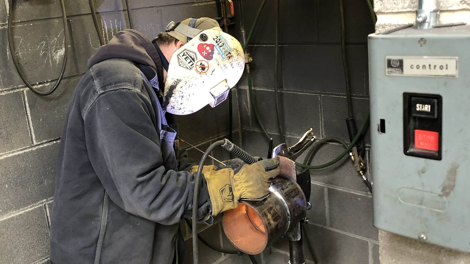 At the Plumbers and Pipe Fitters Union in Cheyenne, students learning their trades are more focused on working and completing their programs than soicial and political issues.