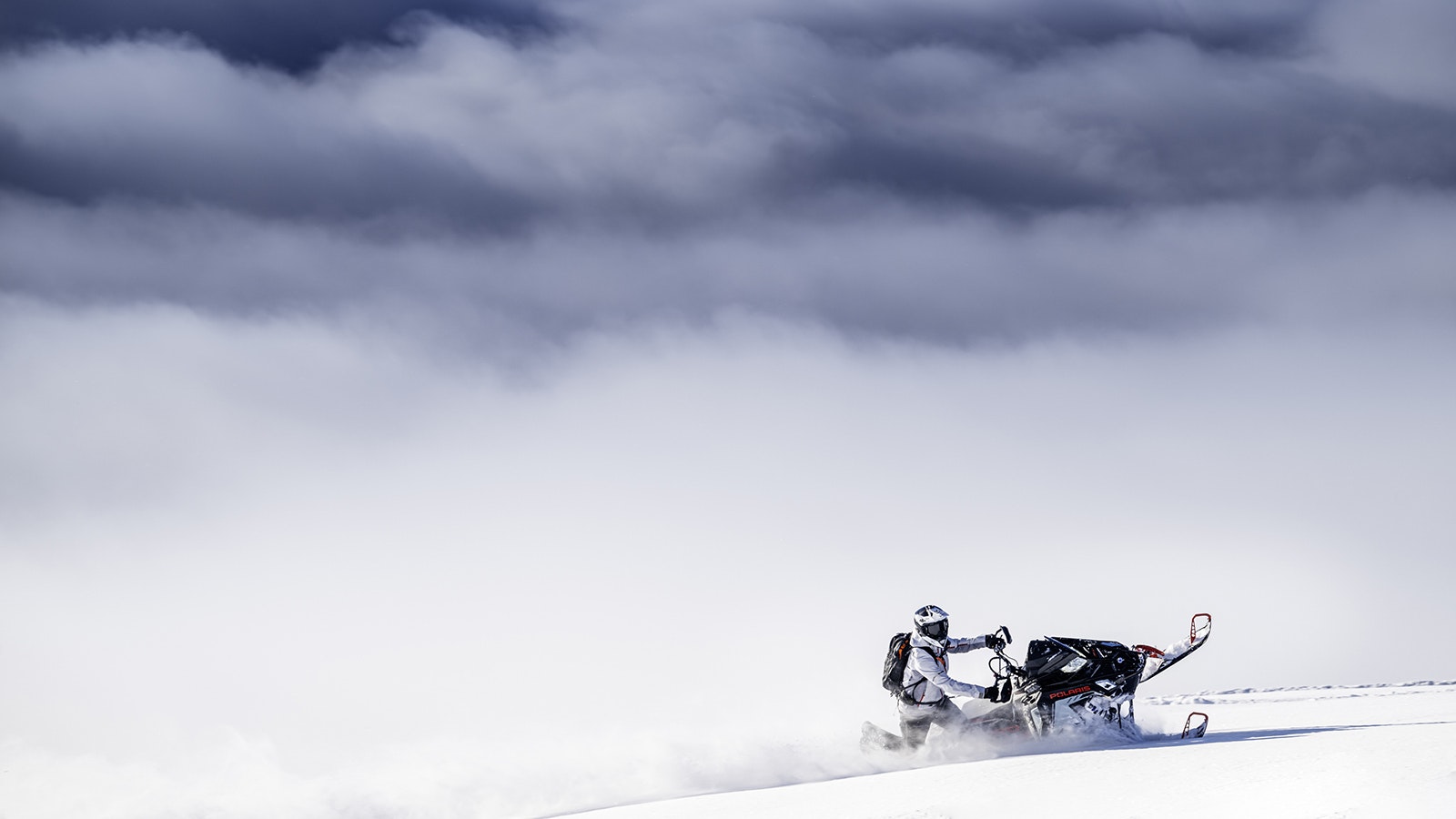 Polaris is promoting its latest lineup of snowmobiles by putting them through their paces in the pristine snow of Wyoming’s Teton Range. The company uses the Cowboy State to showcase the machines as the ultimate toy for backcountry adventure.