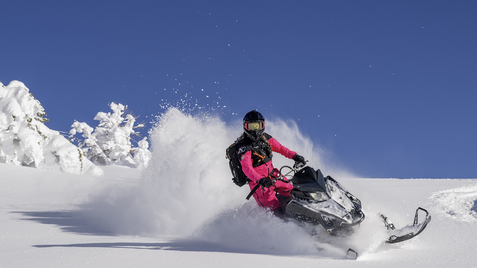 Polaris is promoting its latest lineup of snowmobiles by putting them through their paces in the pristine snow of Wyoming’s Teton Range. The company uses the Cowboy State to showcase the machines as the ultimate toy for backcountry adventure.