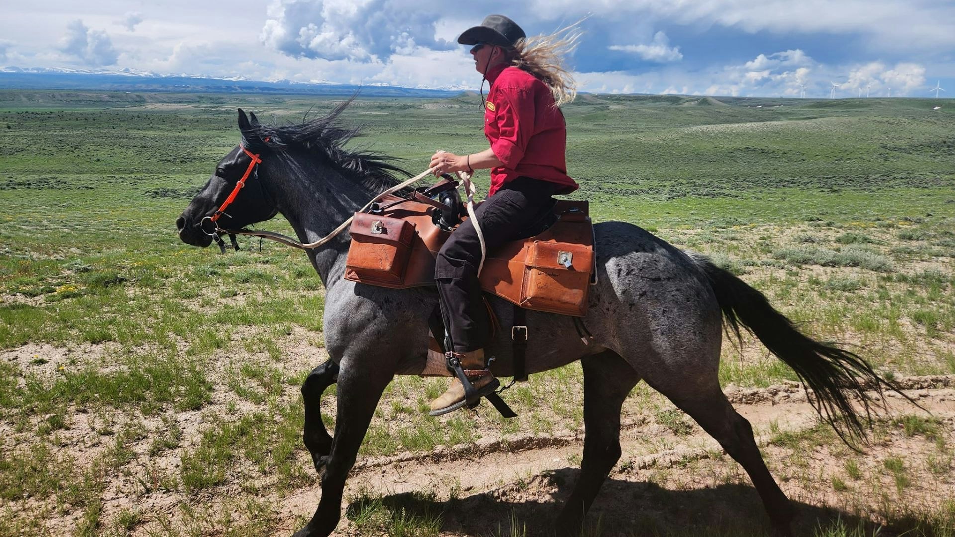 People are sharing photos of the Pony Express Re-Ride on the Wyoming Through the Lens Facebook page.