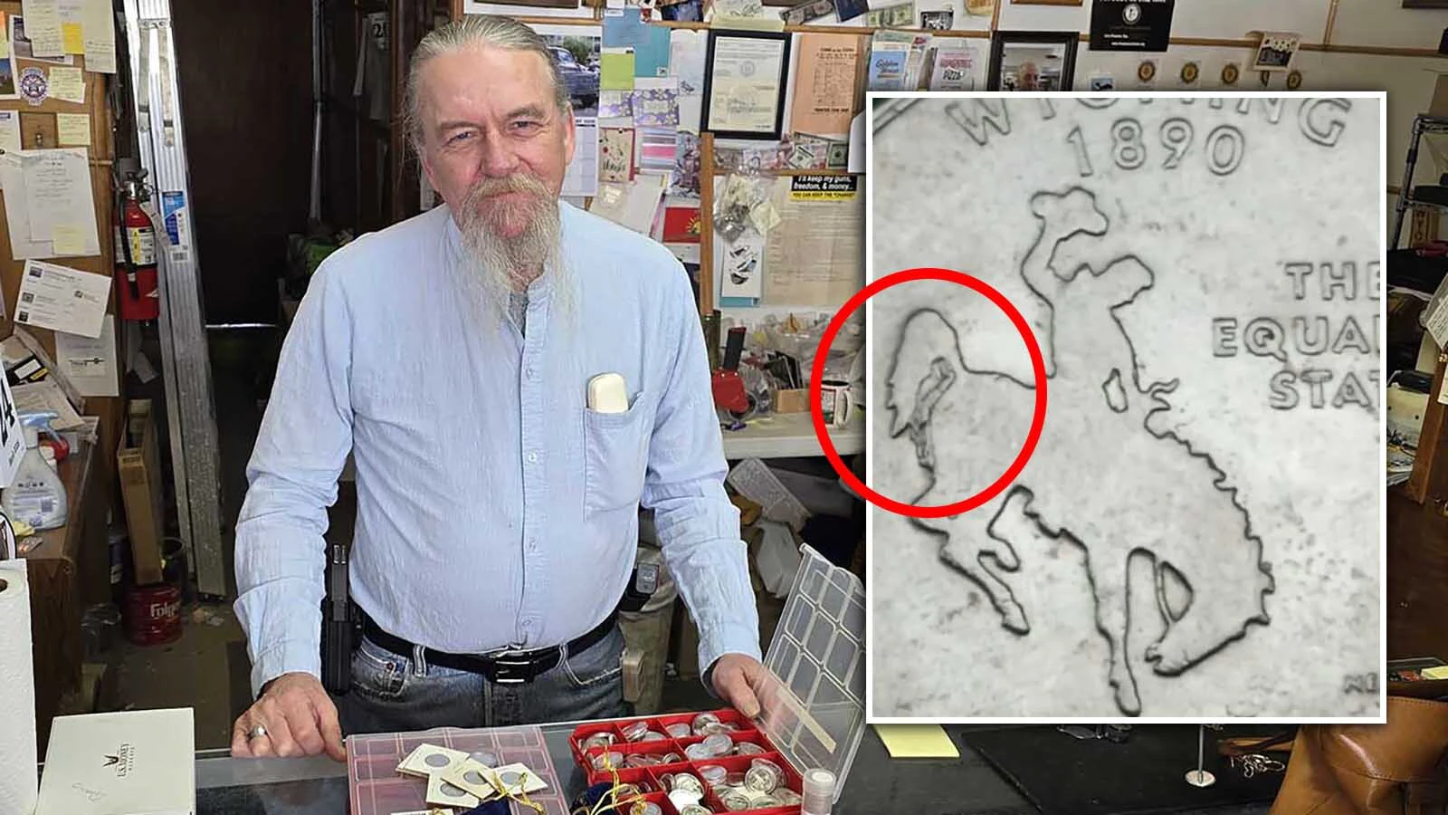 David Brockman, owner of The Coin Shop in Cheyenne, still has about 100 complete state quarters sets. He's been spending them, because he doesn't believe they will ever be worth much more than face value. However, if you happen across a rare "pooping horse" Wyoming quarter, that's worth much more.