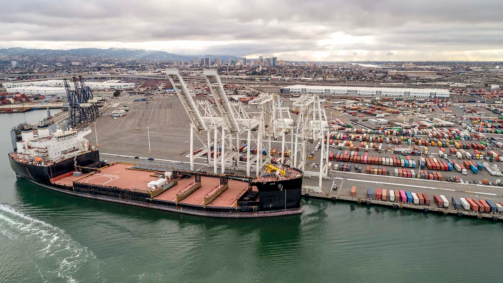 Port of Oakland.