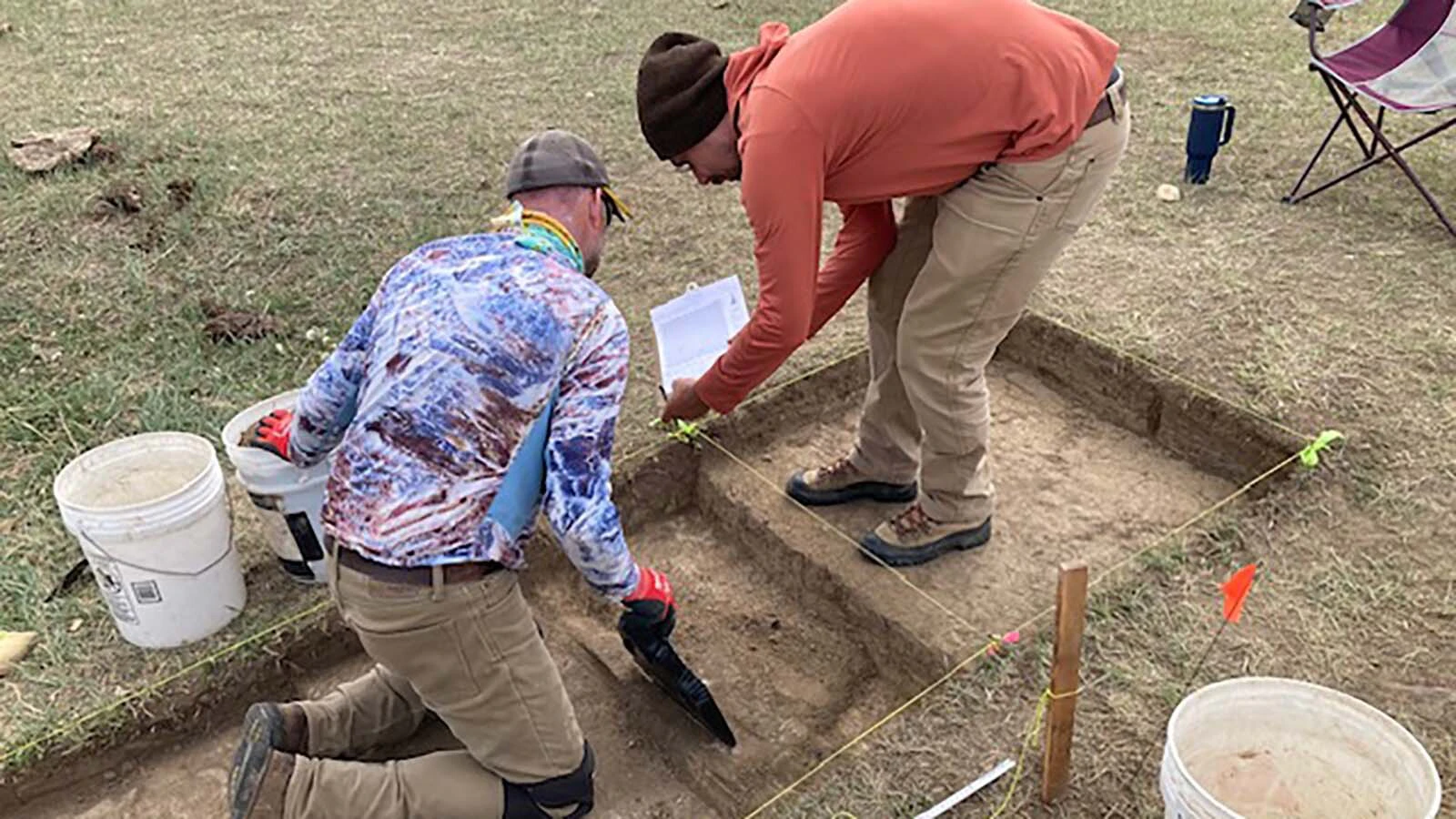 Volunteers from the Hoofprints of the Past Museum in Kaycee have pulled out over 700 artifacts from the site of Fort Antonio, known today as the Portuguese Houses. It is believed to be one of the oldest settlements in Wyoming and was built in 1834 as a trading post by a Portuguese fur trader.