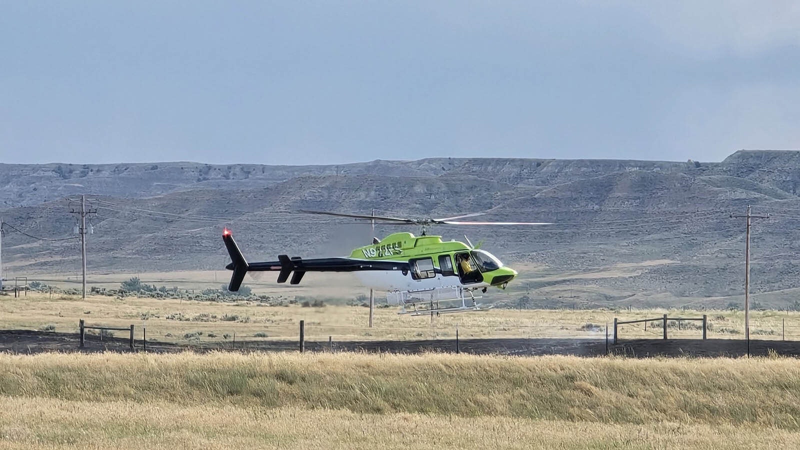 Local departments and the Bureau of Land Management responded in force to the Powder River Fire near Arvada.