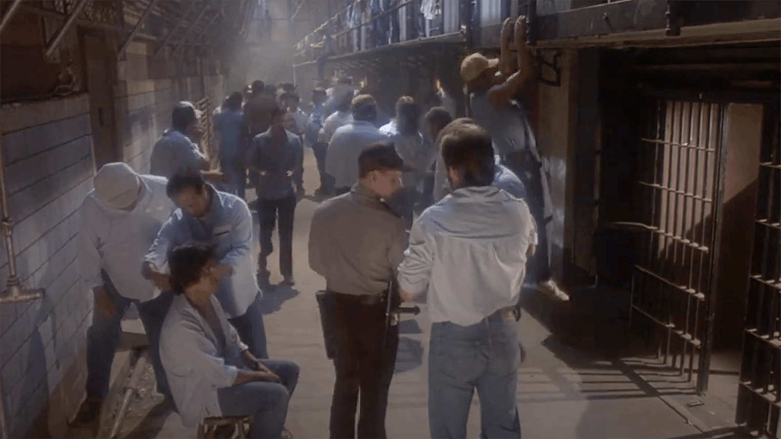 The Wyoming Territorial Prison in Rawlins was used as the backdrop for a low budget horror movie, “Prison,” released in 1987.
