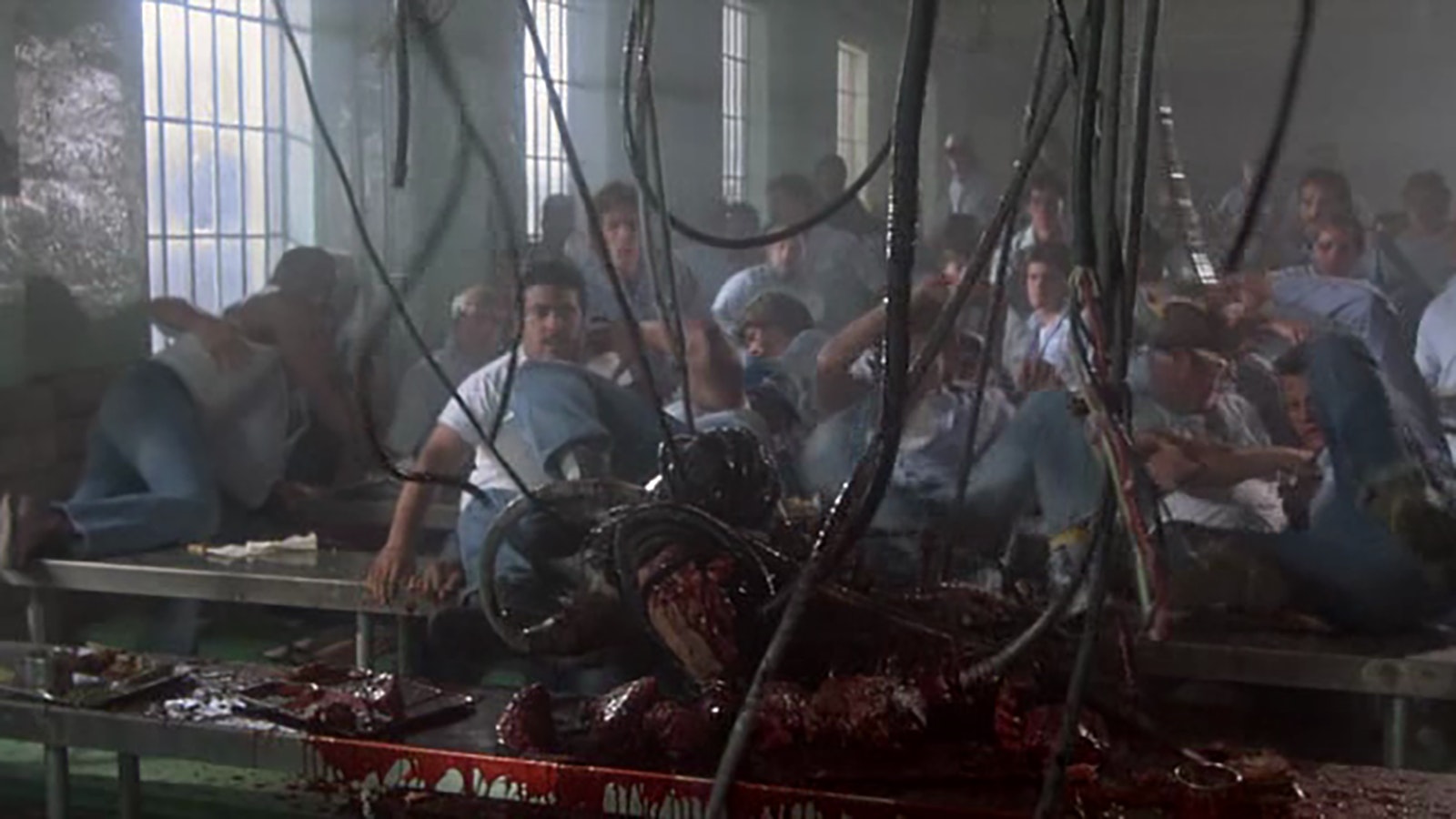 The low budget horror movie, “Prison”, was released in 1987 and helped launch the careers of several of the actors and the director. It was filmed in the Wyoming Territorial Prison in Rawlins just six years after the prison had ceased operation.