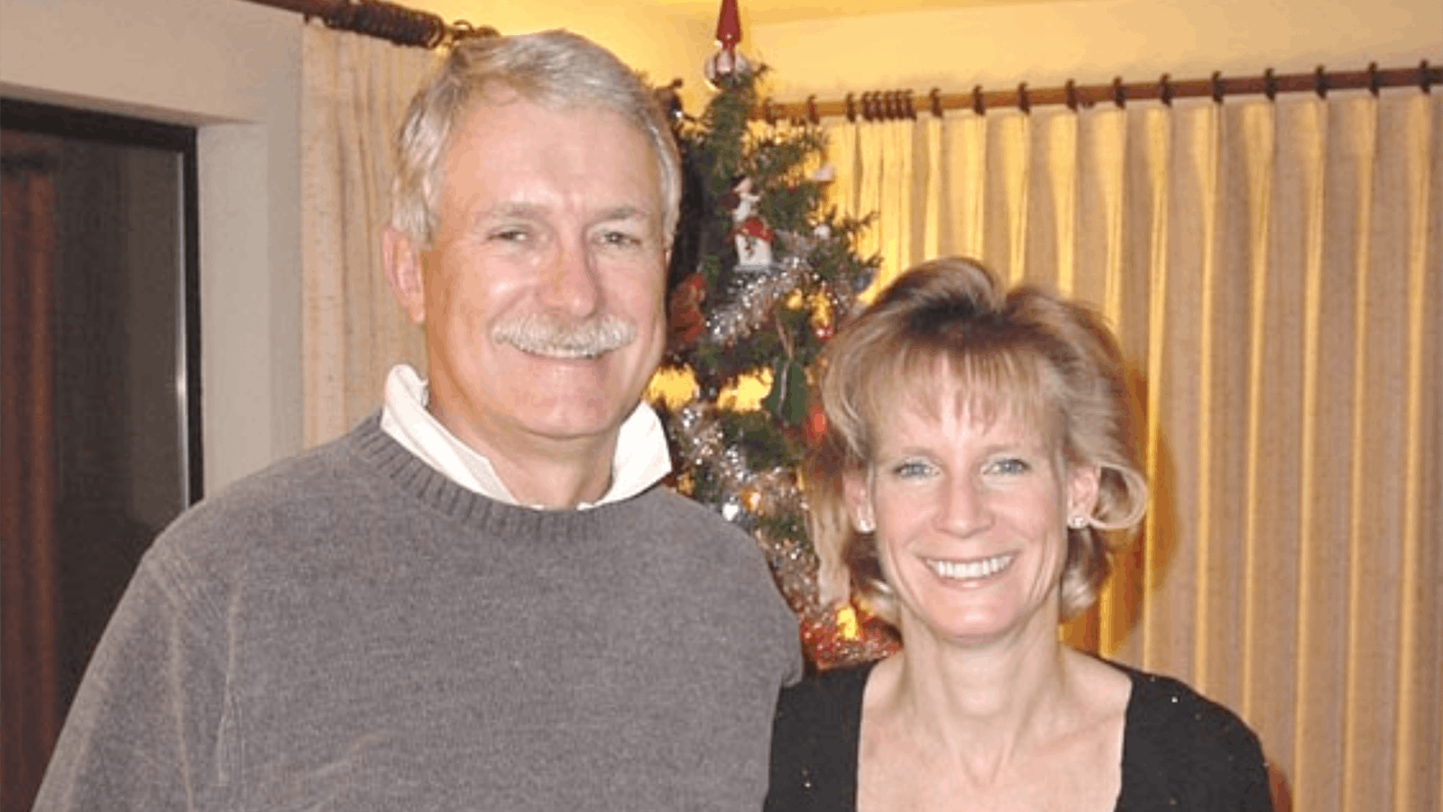 Jim and Alice Jacobson celebrate Christmas in the Bondurant, Wyoming, home.