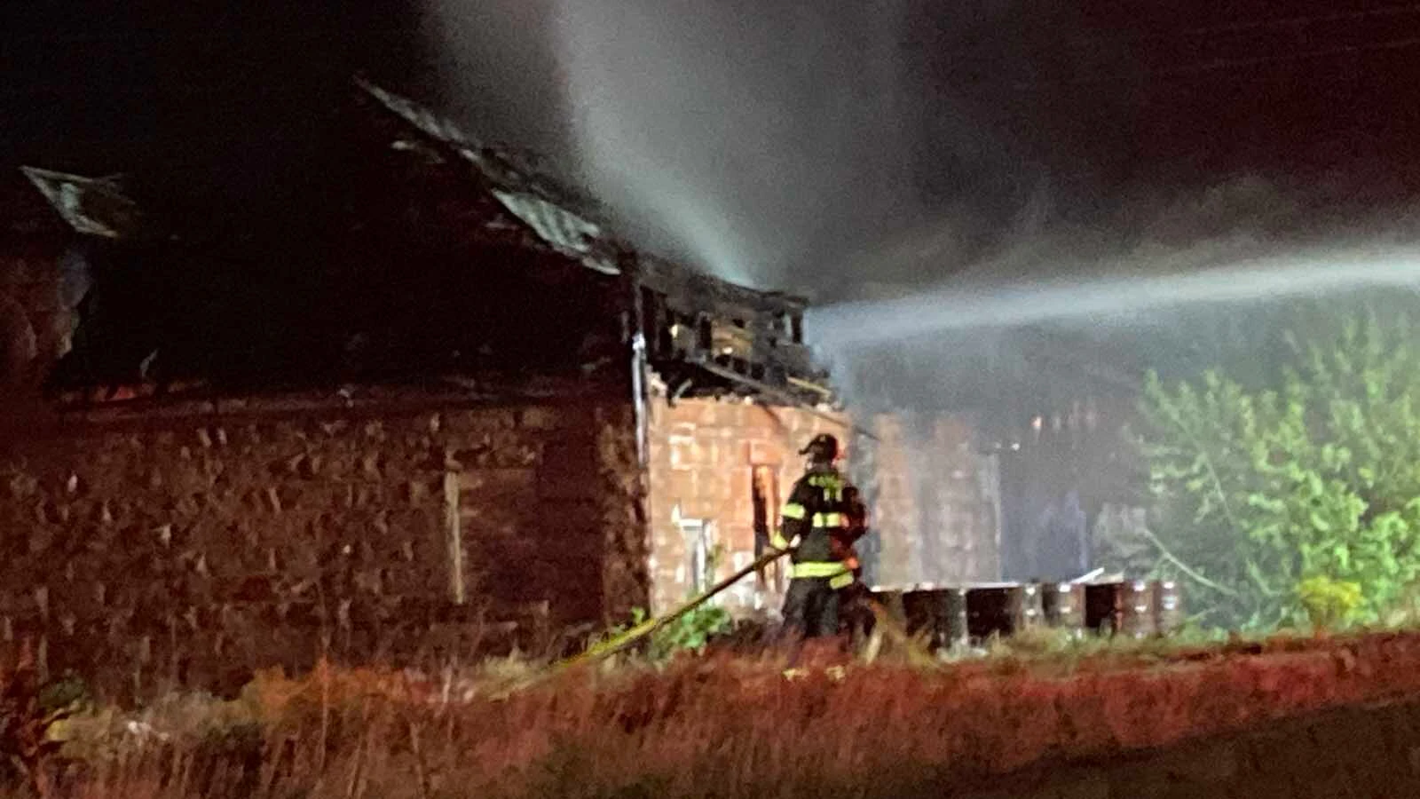 A fire ripped through the 134-year-old Cheyenne Pumphouse on Saturday, raising questions about whether a building once been set for demolition can still be saved. Watching it burn “was like witnessing a death, for sure,” says a local preservationist.