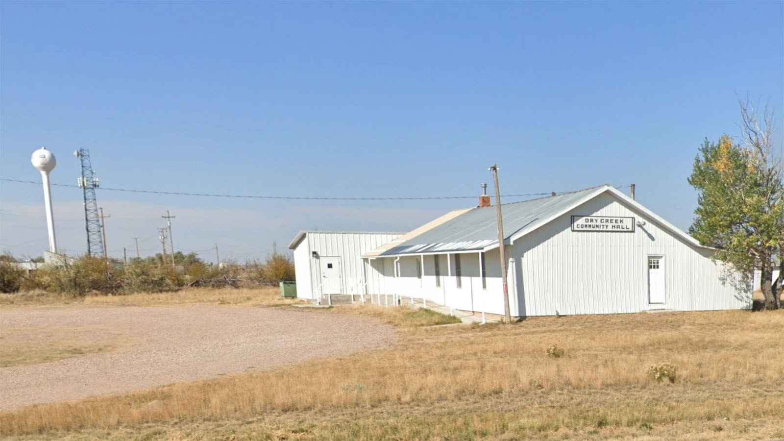 The Dry Creek Community Hall in unincorporated Bill, Wyoming, will be the eventual resting place for Harold Shelden’s Purple Heart.