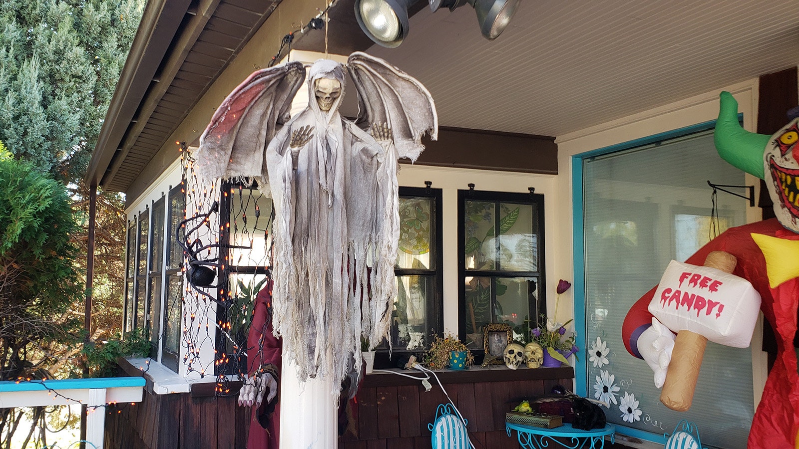 More scene-setting decorations at Desiree Ross' shop in Worland.