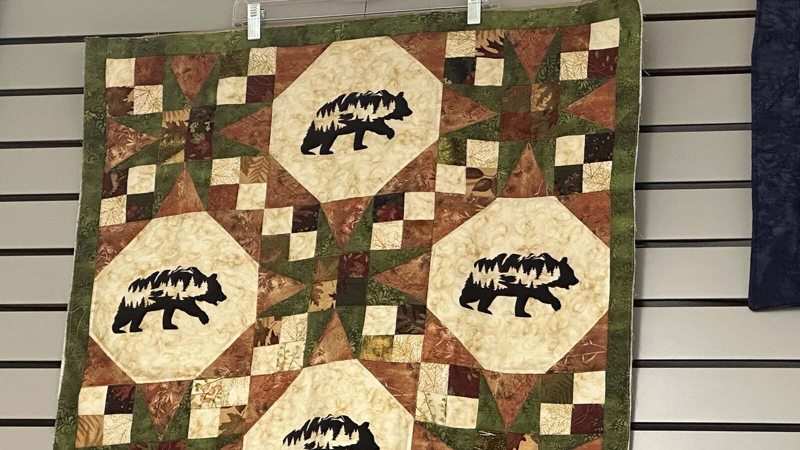Quilter Heather Hossack is inspired by Wyoming’s wildlife and rodeo scene to create unique quilt patterns that feature the Cowboy State.