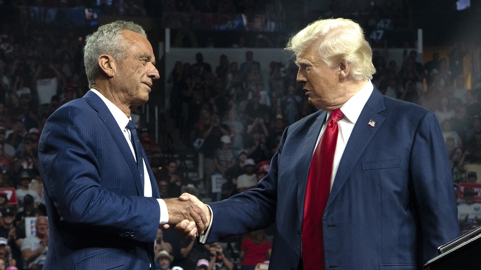 Robert F. Kenney Jr. and President-elect Donald Trump.