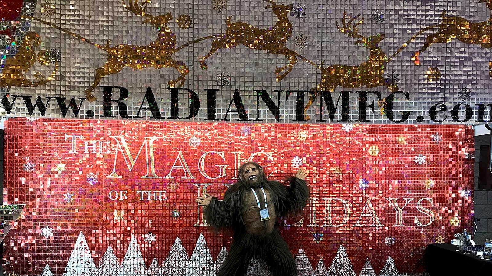 Radiant Manufacturing of Rock Springs is the industry leader in giant sequin displays. In an increasingly digital world, its "old-school" sequin designs stand out with three-dimensional textures and dazzling movement.