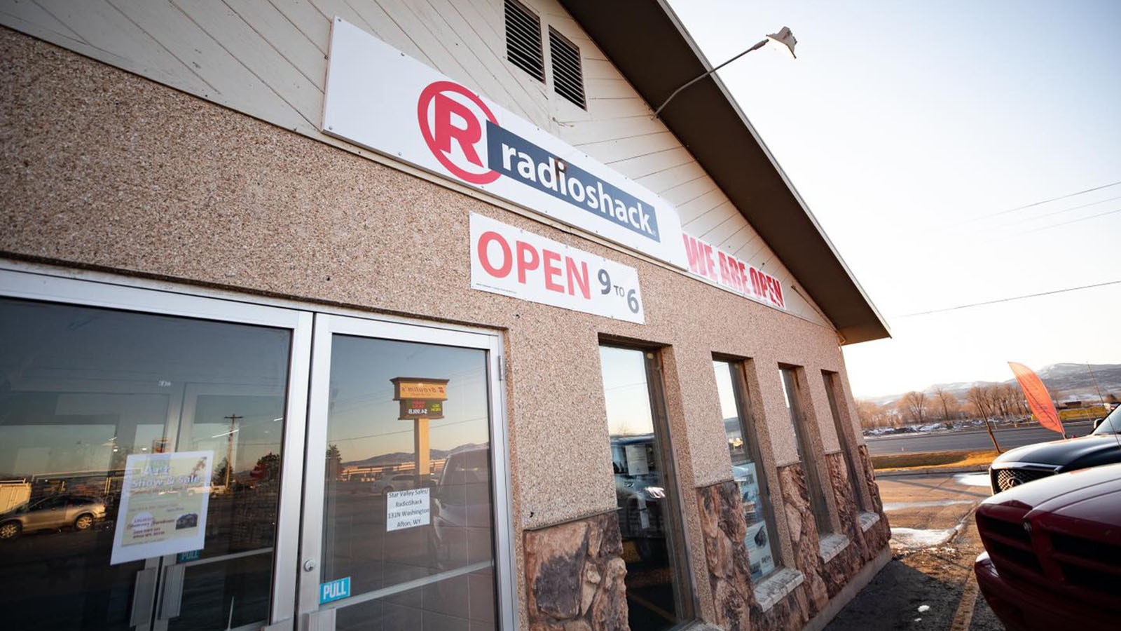 RadioShack tried to make a comeback in Afton, Wyoming, in 2020.