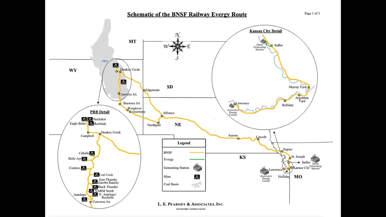 When BNSF Railway couldn’t deliver enough coal from Wyoming to the Lawrence Energy Center in Lawrence, Kansas, Evergy — the utility running the plant — filed a complaint and the case is now before the Surface Transportation Board.