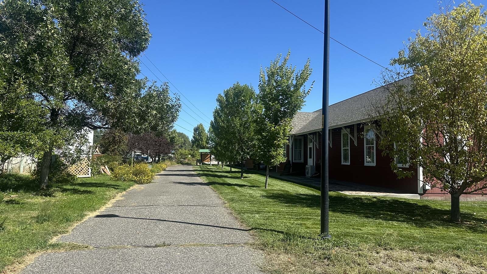 The Wyoming Heritage Trail is a 32-mile walking and biking trail that connects the towns of Riverton and Shoshoni. Cathy Cline recently spearheaded an initiative to place historical signs along the path to share the stories of Riverton’s past.