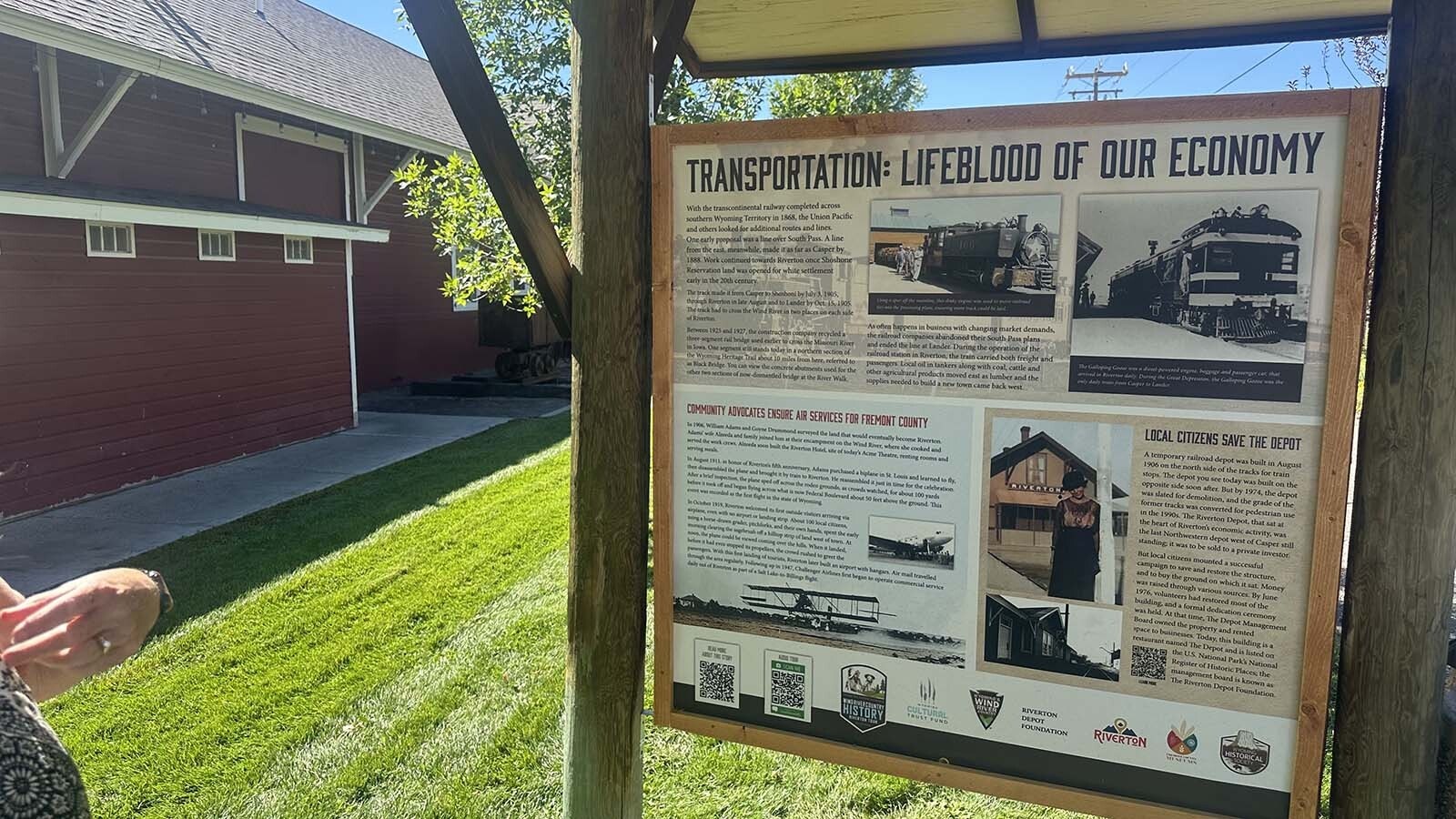 New signs have been placed along the Wyoming Heritage Trail which tell several stories from Riverton’s past. Cathy Cline who spearheaded the effort to erect these signs said that there are still many stories yet to be told and is hopeful that others will continue to fill in the gaps and tell their own stories.