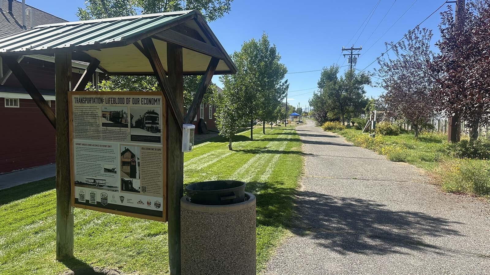 New signs have been placed along the Wyoming Heritage Trail which tell several stories from Riverton’s past. Cathy Cline who spearheaded the effort to erect these signs said that there are still many stories yet to be told and is hopeful that others will continue to fill in the gaps and tell their own stories.