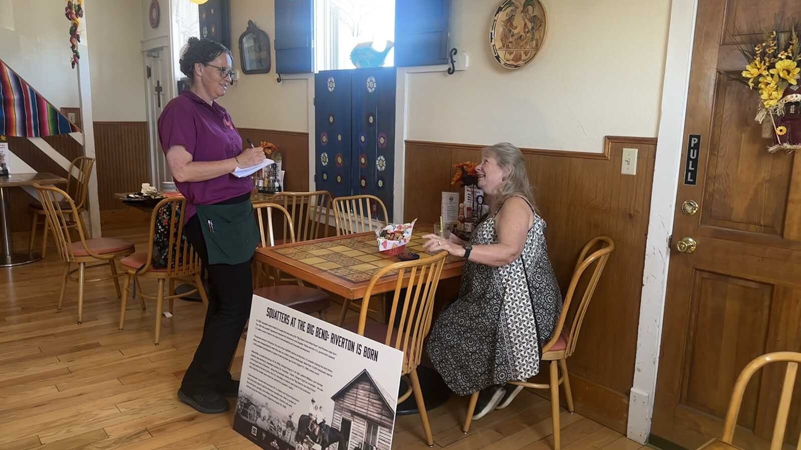 The Riverton Train Depot was saved from demolition and is currently being used as a restaurant. It sits along the Wyoming Heritage Trail which was originally the railroad tracks. The story of the depot is told on one of the newly installed historical signs that line the trail and share the story of Riverton’s past.