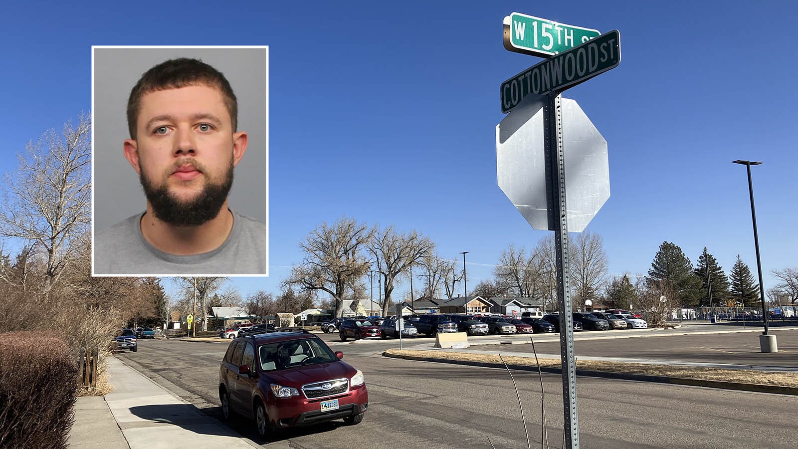 Rajion Vu is accused of shooting and killing a man in a drug deal gone bad near this intersection in Casper.